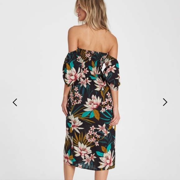 Billabong Love Tight Midi Dress - Picture 2 of 8